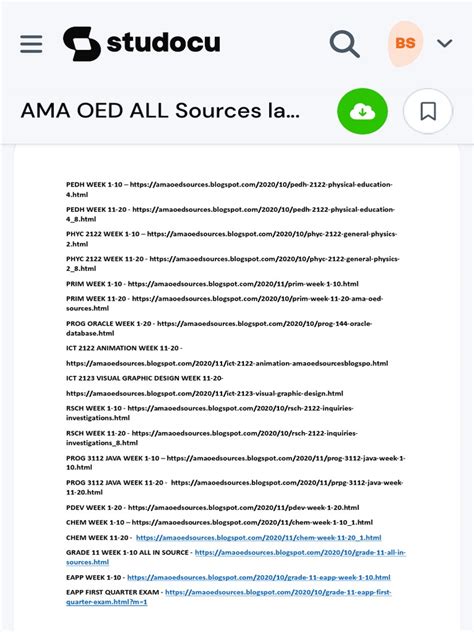 ama oed source|GRADE 12 RSCH.